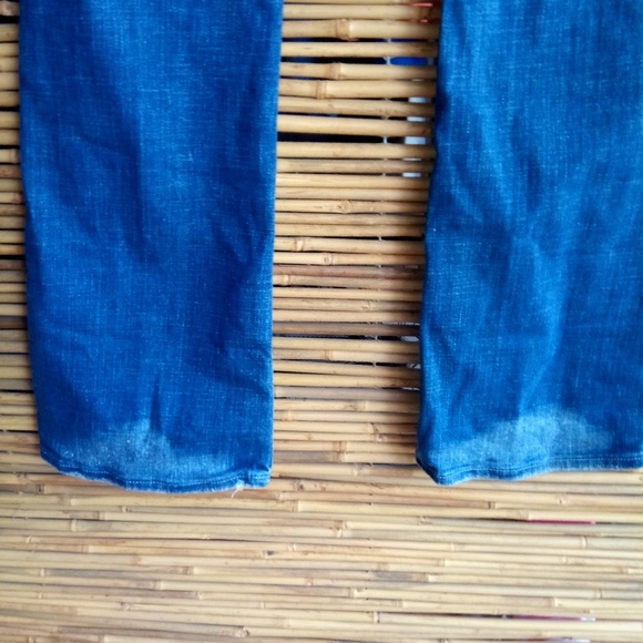 Express 0 Distressed Low Rise Jeans - Picture 7 of 8